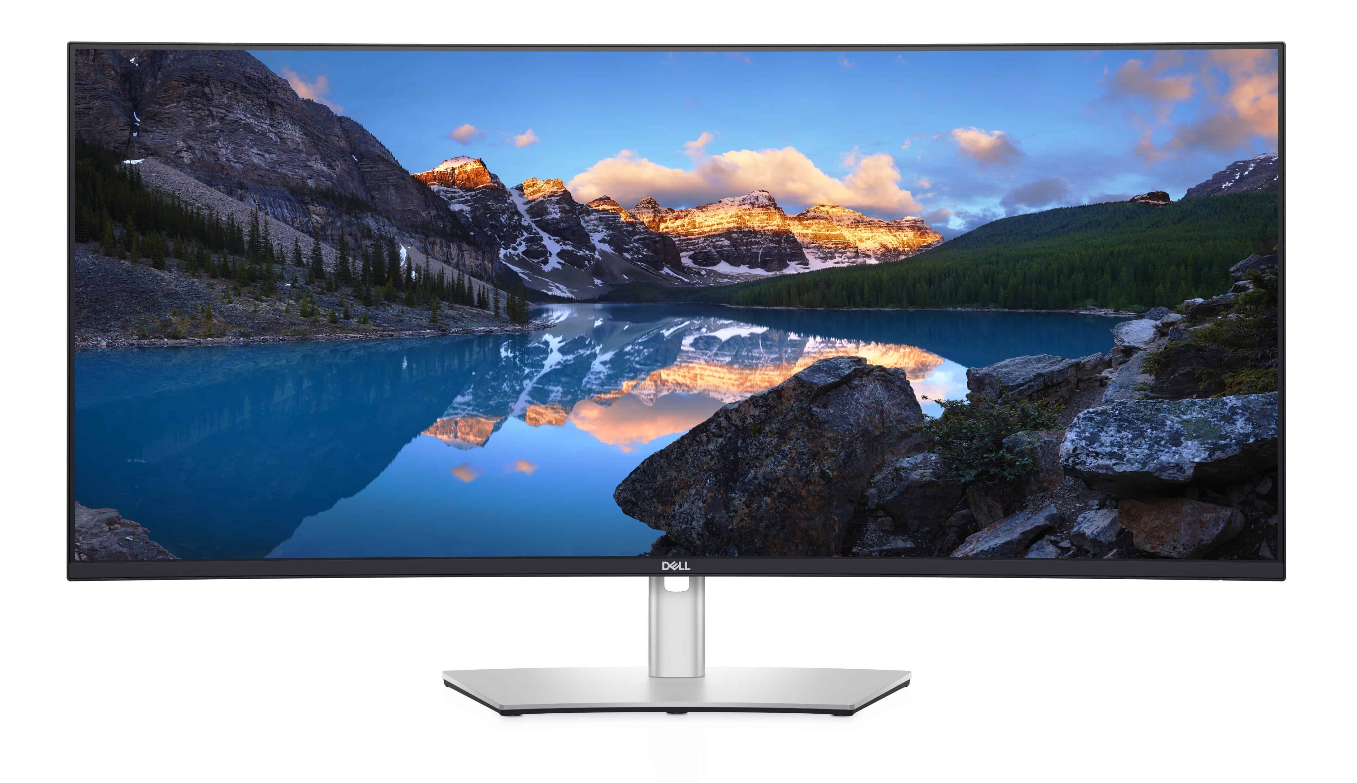 DELL UltraSharp U4021QW computer monitor 100,8 cm (39.7) 5120 x 2160 Pixels 4K DCI LCD Zilver (210-AYJF) thumbnail