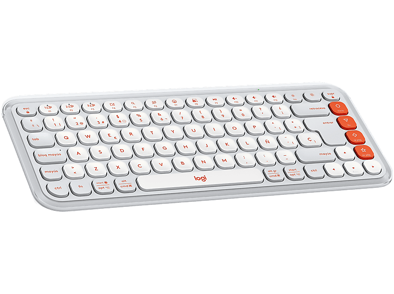 Logitech POP ICON KEYS KB OFF WHITE-ESP-MEDITER-4 (920-013069) thumbnail