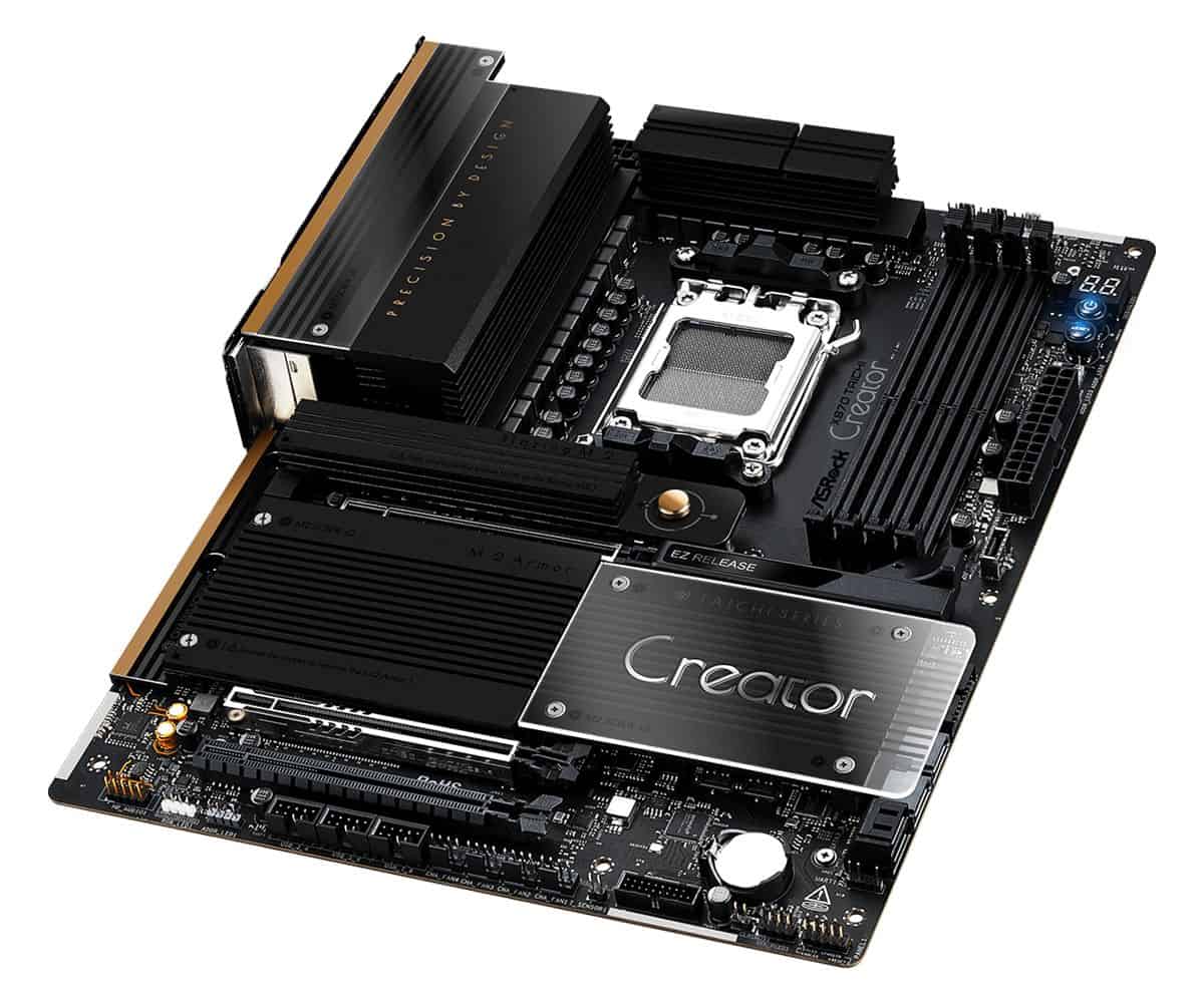 ASRock X870 Taichi Creator AM5 ATX HDMI/USB-C DDR5 (90-MXBTE0-A0UAYZ) thumbnail
