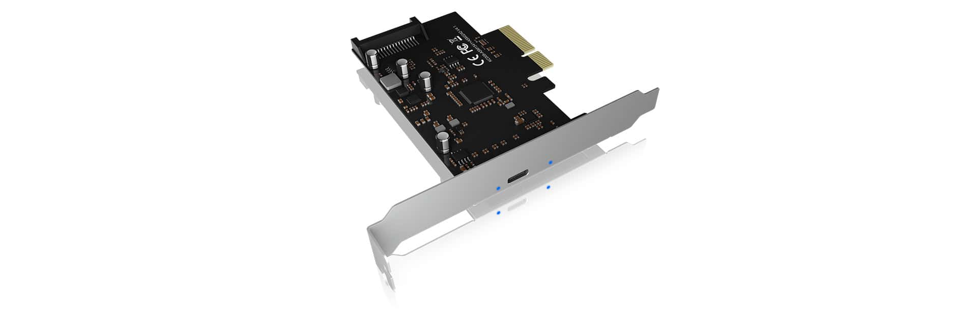 ICY BOX IB-PCI1901-C32 interfacekaart/-adapter Intern USB 3.2 Gen 2 (3.1 Gen 2) (IB-PCI1901-C32) thumbnail