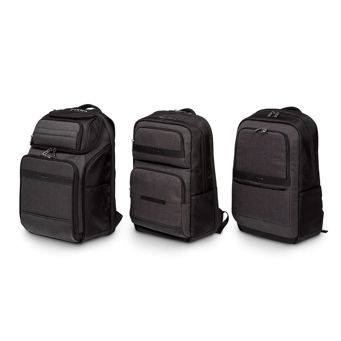 Targus CitySmart Backpack 15.6 Polyester Polyurethan Black Grey (TSB912EU) thumbnail