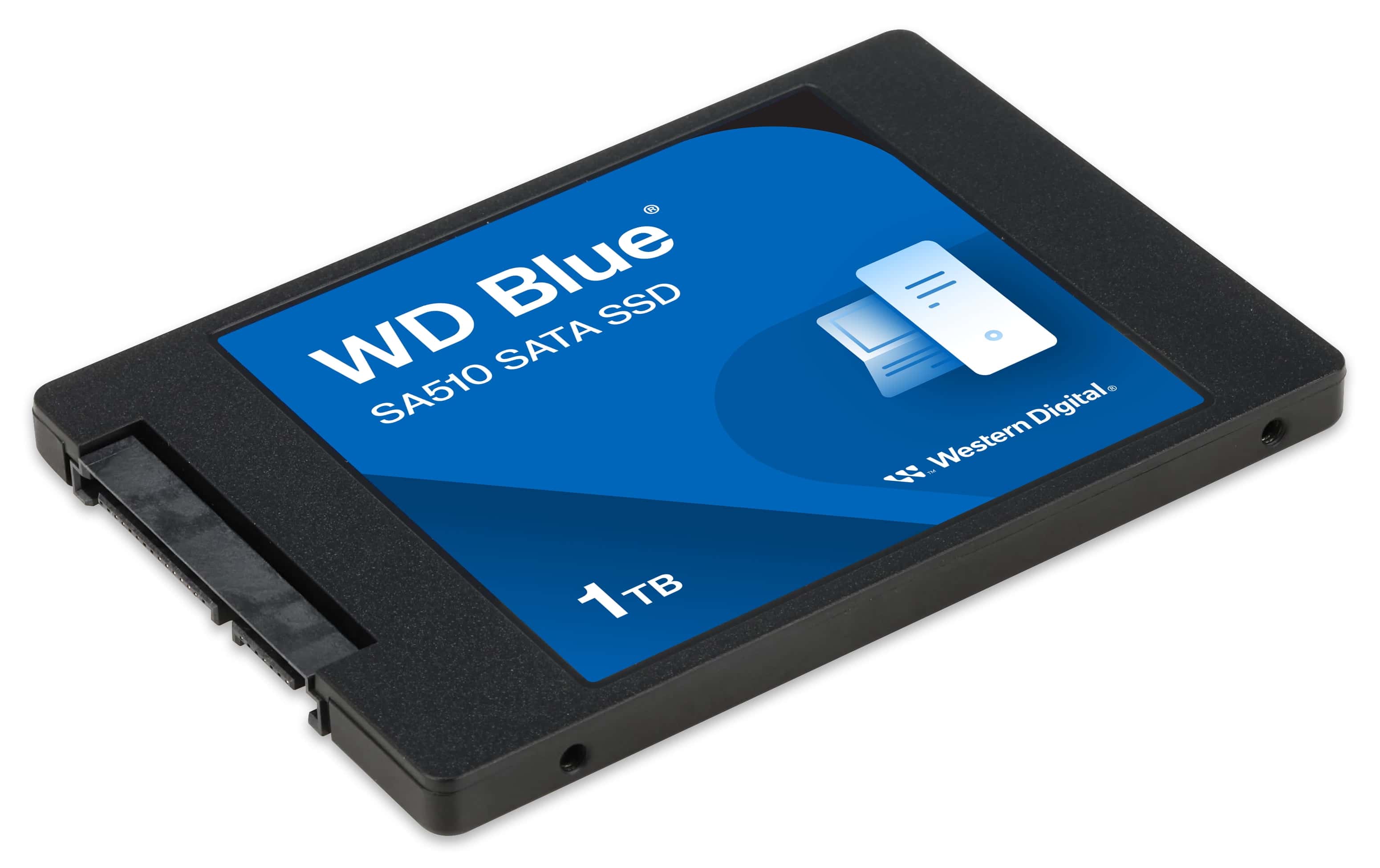 Western Digital WD Blue SA510 - SSD - 1TB - intern - 2.5 (6,4 cm) - SATA 6Gb/s (WDBB8H0010BNC-WRSN) (WDBB8H0010BNC-WRSN) thumbnail