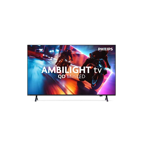 Philips Ambilight 65MLED910/12 tv 165,1 cm (65") 4K Ultra HD Smart TV Wifi Zwart (65MLED910/12) thumbnail