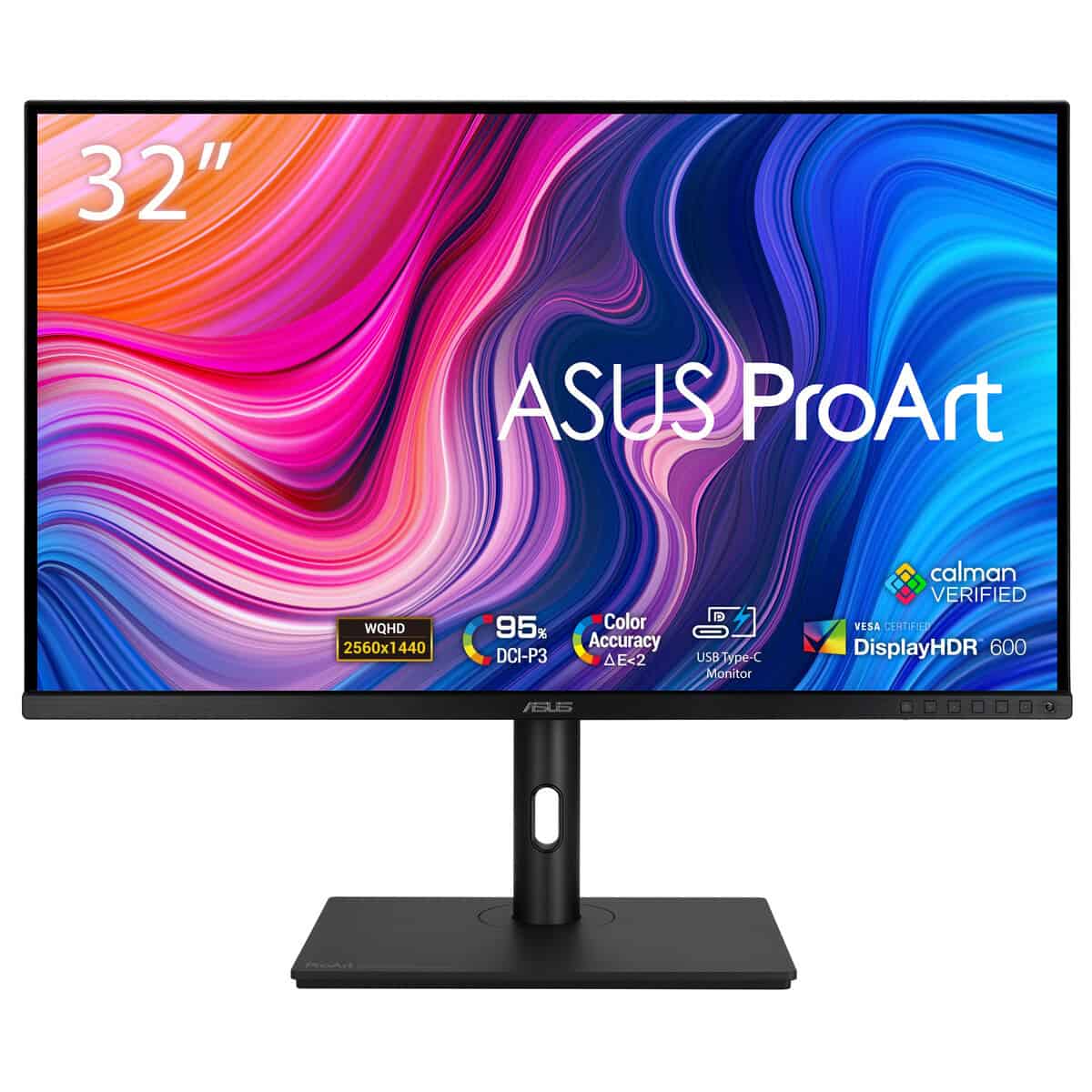 ASUS ProArt PA328CGV computer monitor 81,3 cm (32") 2560 x 1440 Pixels Wide Quad HD Zwart (PA328CGV) thumbnail