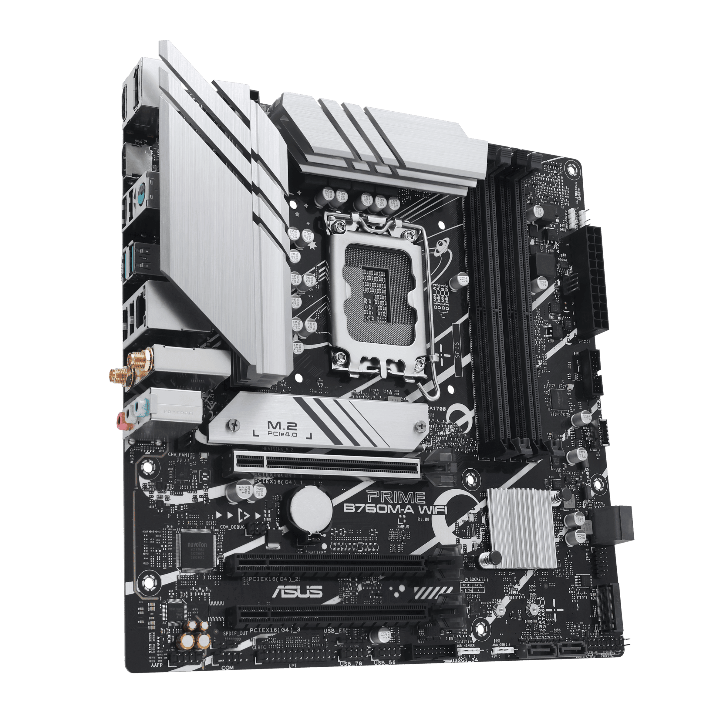 ASUS PRIME B760M-A WIFI - bundkort - m (PRIME B760M-A WIFI) thumbnail