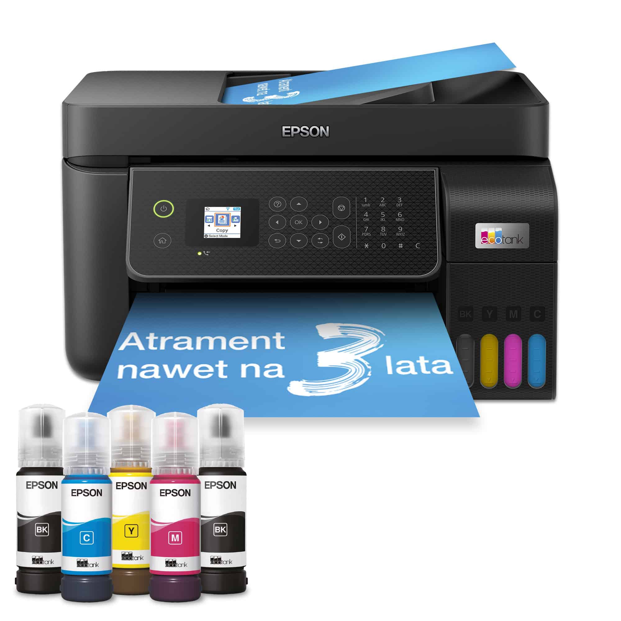 Epson EcoTank L5310 Inkjet A4 5760 x 1440 DPI 33 ppm Wifi (C11CJ65412) thumbnail