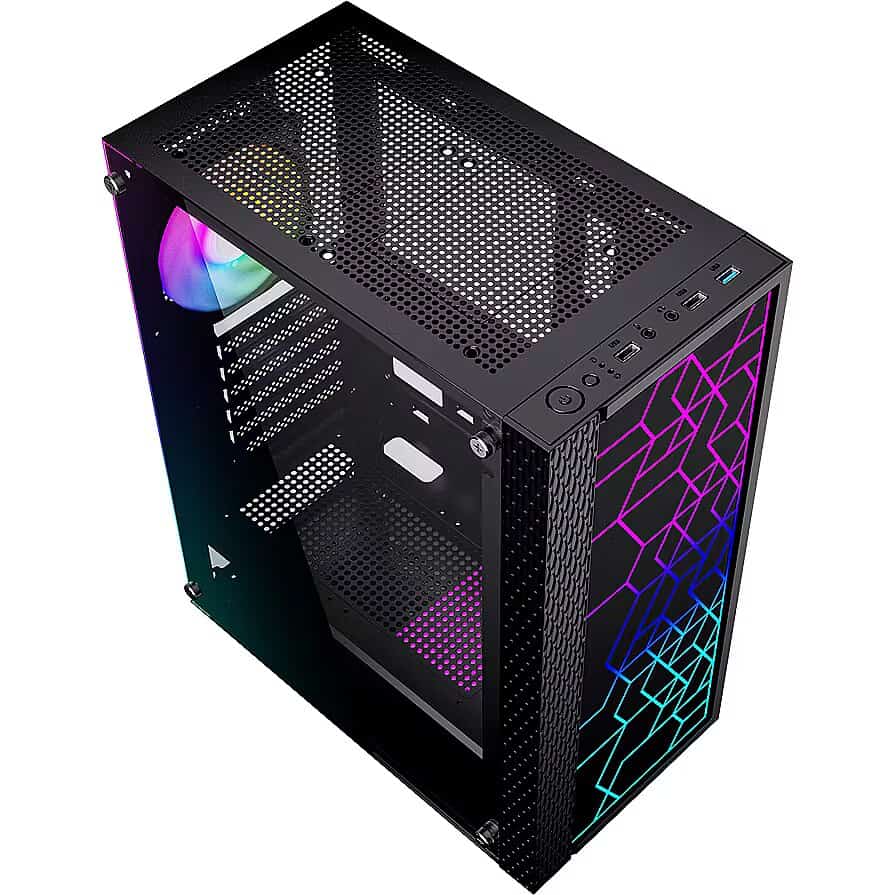 Gembird Fornax 2500 Tower ATX no Power Supply Black (CCC-FC-2500) thumbnail