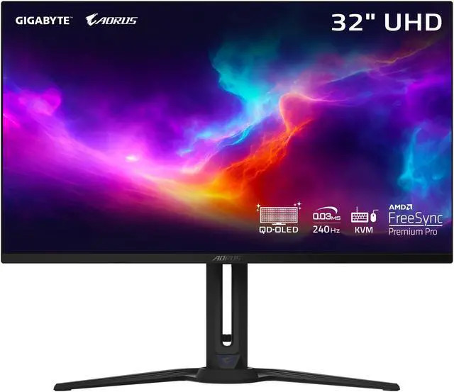 Gigabyte MONITOR 31.5 AORUS FO32U2 EK (AORUS FO32U2 EK1) thumbnail