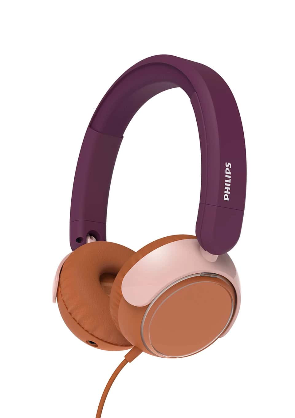Philips 2000 series TAK2000MP/00 hoofdtelefoon/headset Hoofdtelefoons Bedraad Hoofdband Oproepen/muziek USB Type-C Oranje, Paars, Roze (TAK2000MP/00) thumbnail