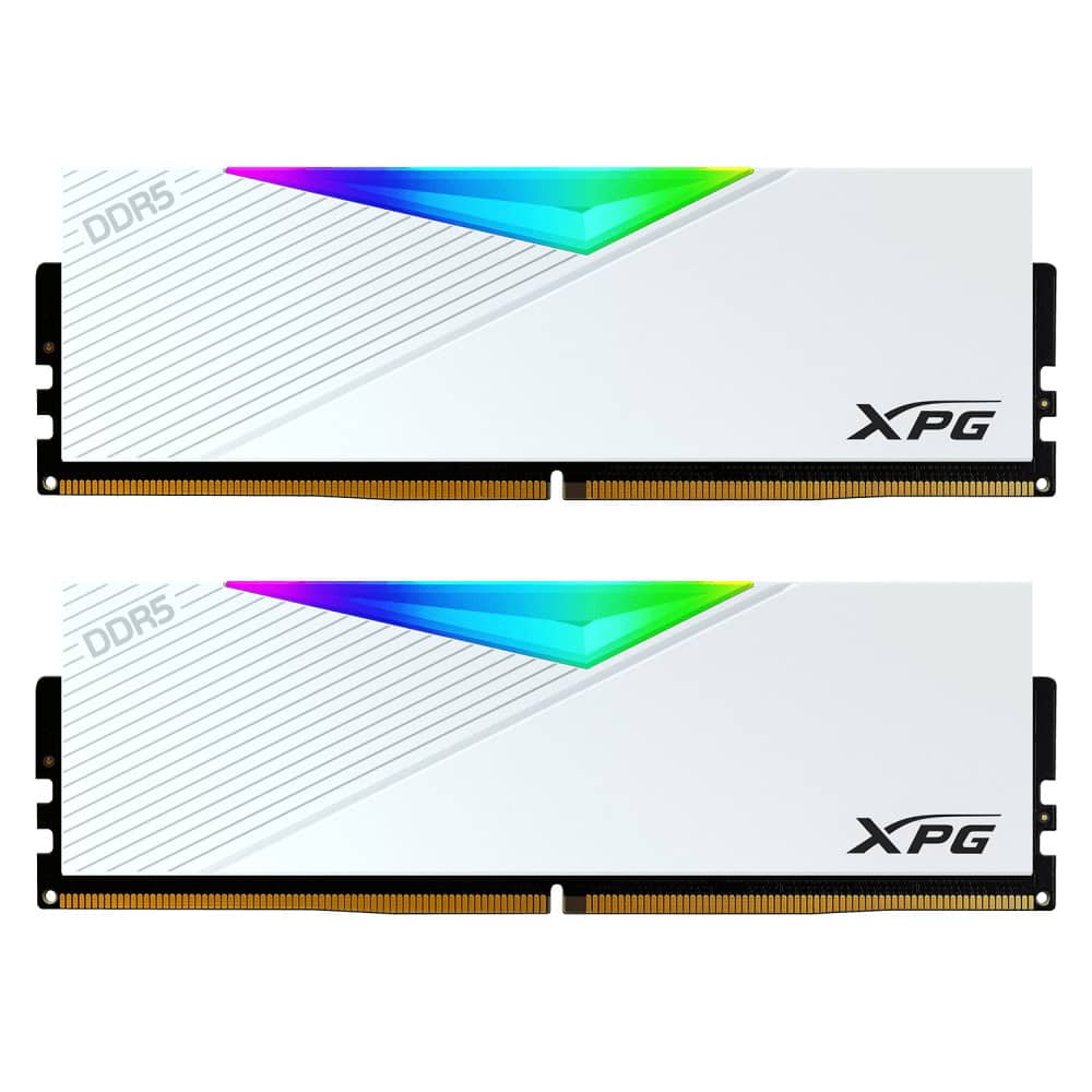 XPG LANCER RGB geheugenmodule 64 GB 2 x 32 GB DDR5 288-pin DIMM (AX5U6000C3032G-DCLARWH) thumbnail