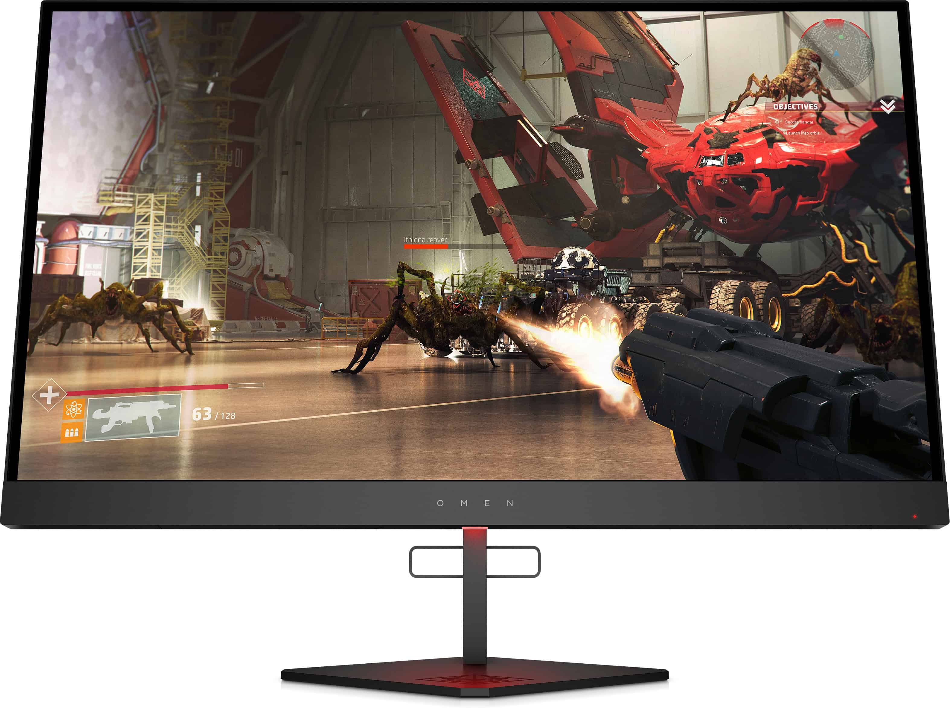 HP OMEN X 27 computer monitor 68,6 cm (27") 2560 x 1440 Pixels Quad HD LED Zwart (6FN07AA#ABB) thumbnail