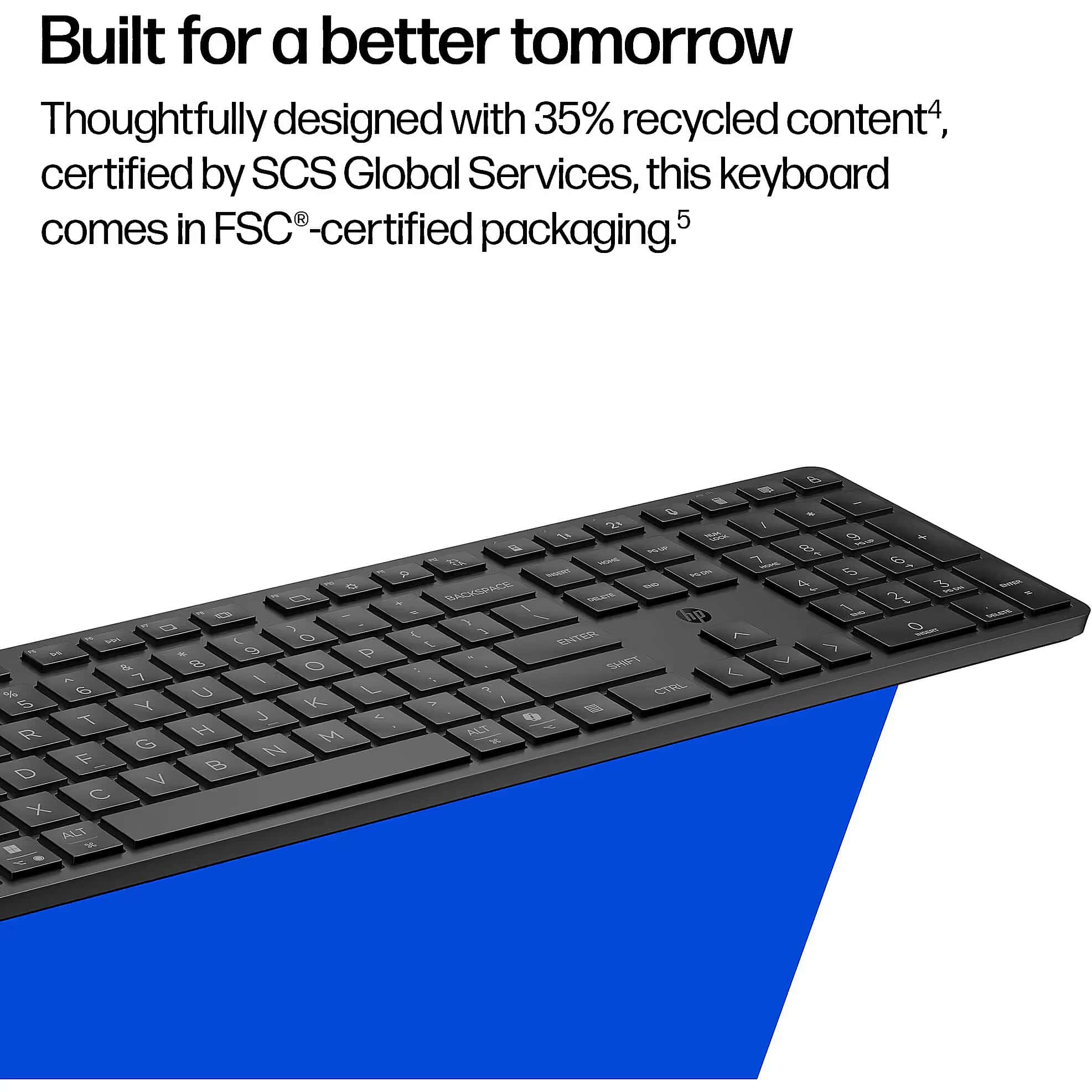 HP Multi-Device Dual-Mode Keyboard 490K (BD5F4AA#ABB) thumbnail