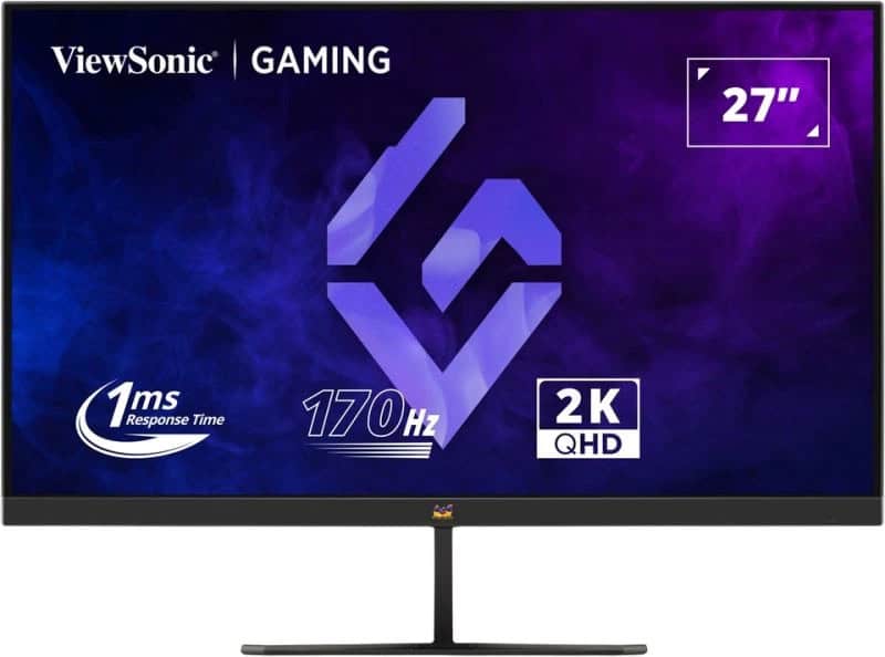 Viewsonic VX Series VX2758A-2K-PRO computer monitor 68,6 cm (27") 2560 x 1440 Pixels Quad HD LED Zwart (VX2758A-2K-PRO) thumbnail