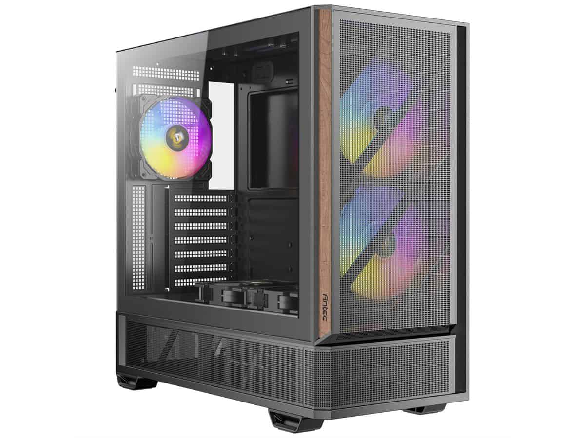 Antec P30 AIR PC-Gehäuse, Midi-Tower, ATX, Tempered Glass - schwarz (0-761345-10255-1) (0-761345-10255-1) thumbnail