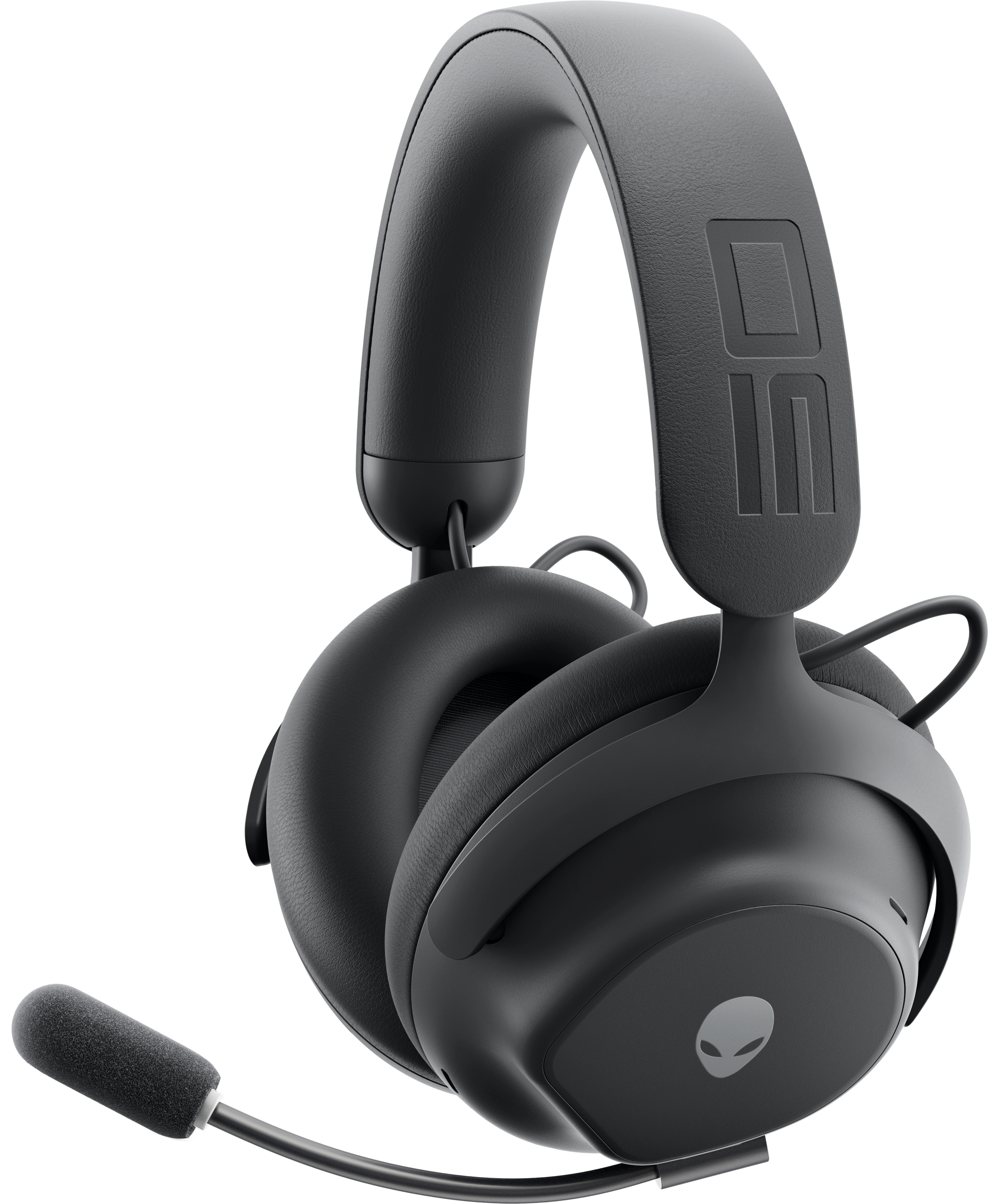Alienware PRO-HS-G-DEAM hoofdtelefoon/headset Bedraad en draadloos Hoofdband Gamen USB Type-C Bluetooth Zwart (545-BBFS) thumbnail