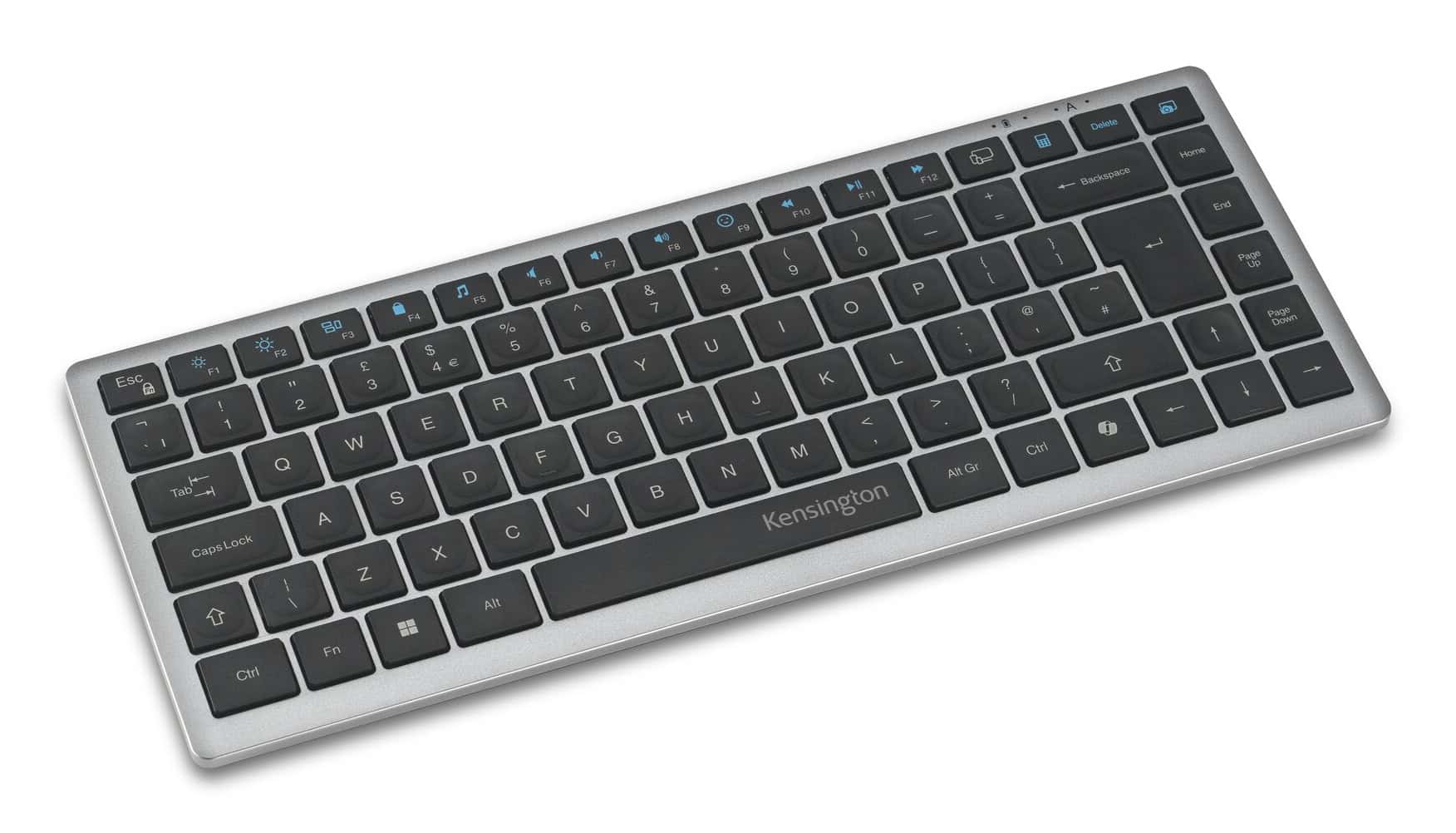 Kensington K75409PN toetsenbord Thuis/Werk RF-draadloos + Bluetooth QWERTY Grijs (K75409PN) thumbnail