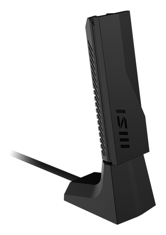 MSI BE6500 WiFi7 USB Stick - Dongle interfacekaart/-adapter USB 3.2 Gen 1 (3.1 Gen 1) (GUBE65) thumbnail
