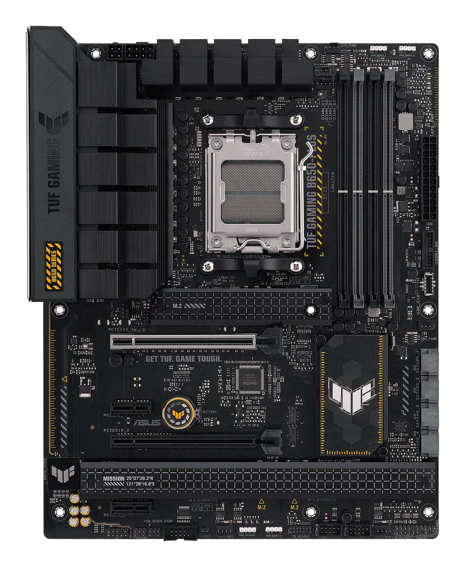 ASUS TUF GAMING B650-PLUS AMD B650 Socket AM5 ATX (TUF GAMING B650-PLUS) thumbnail