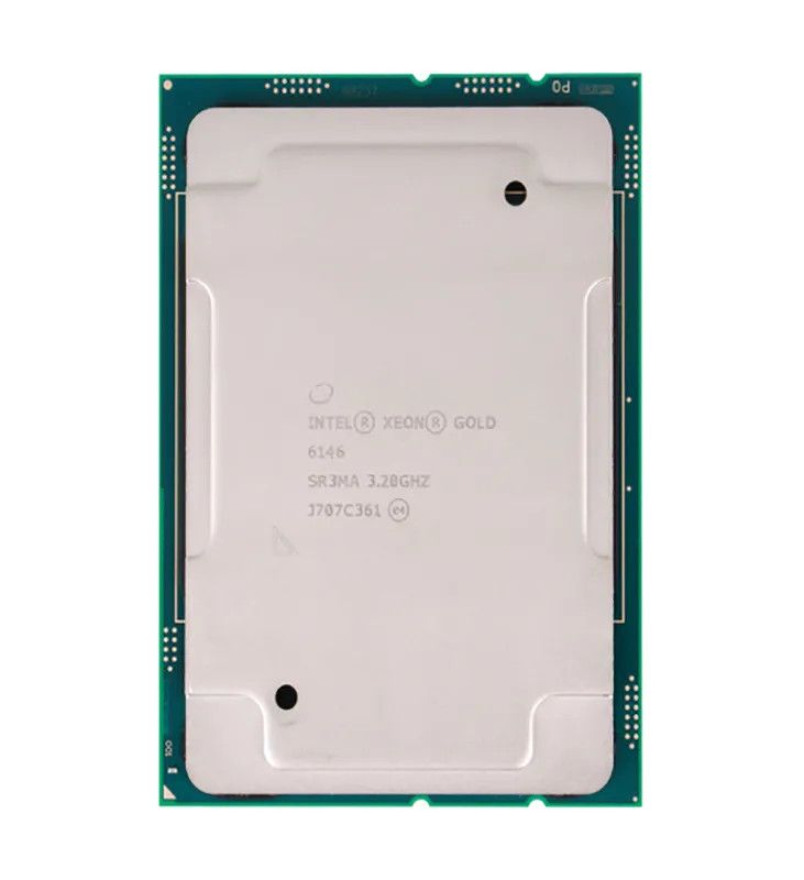 Intel CD8067303657201 Xeon Gold 6146 Server Processor - SR3MA - 12-Core -  3.20 GHz Base Frequency -  24.75 MB Cache - FC-LGA14B (CD8067303657201) thumbnail