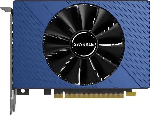 Intel Sparkle Intel Arc A380 ELF 6GB OC Graphics card (SA380E-6G) thumbnail