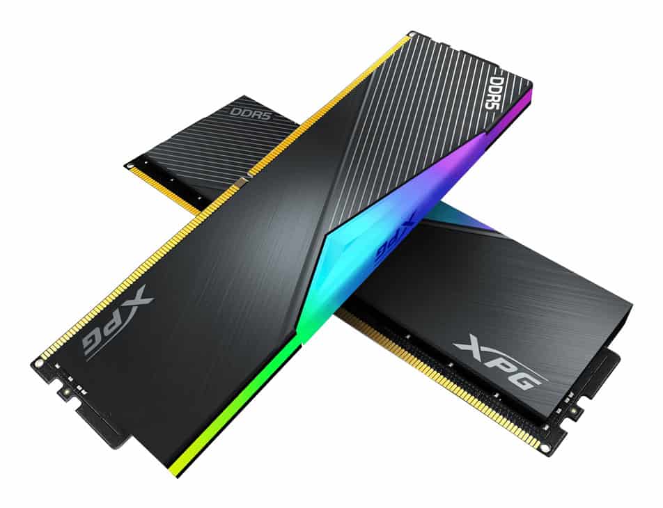 XPG LANCER RGB geheugenmodule 32 GB 2 x 16 GB DDR5 288-pin DIMM (AX5U8000C3816G-DCLARBK) thumbnail