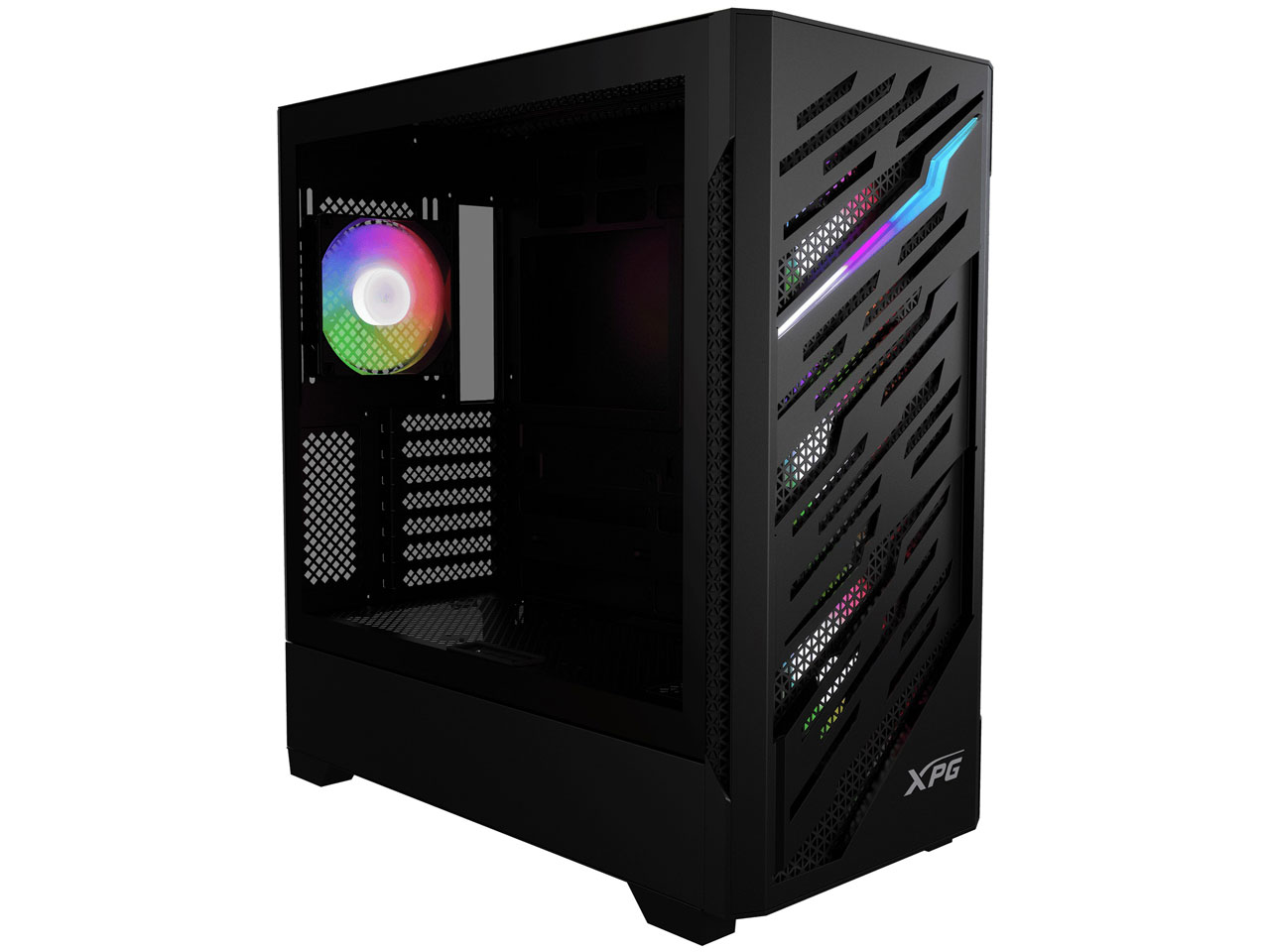 ADATA XPG case STARKER AIR Mid-Tower - without power supply - 1x 120mm + 1x 120mm ARGB - (STARKERAIR-BKCWW) thumbnail