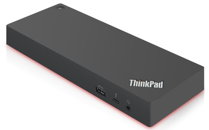 Lenovo 40AN0135DK laptop dock & poortreplicator Bedraad Thunderbolt 3 Zwart (40AN0135DK) thumbnail