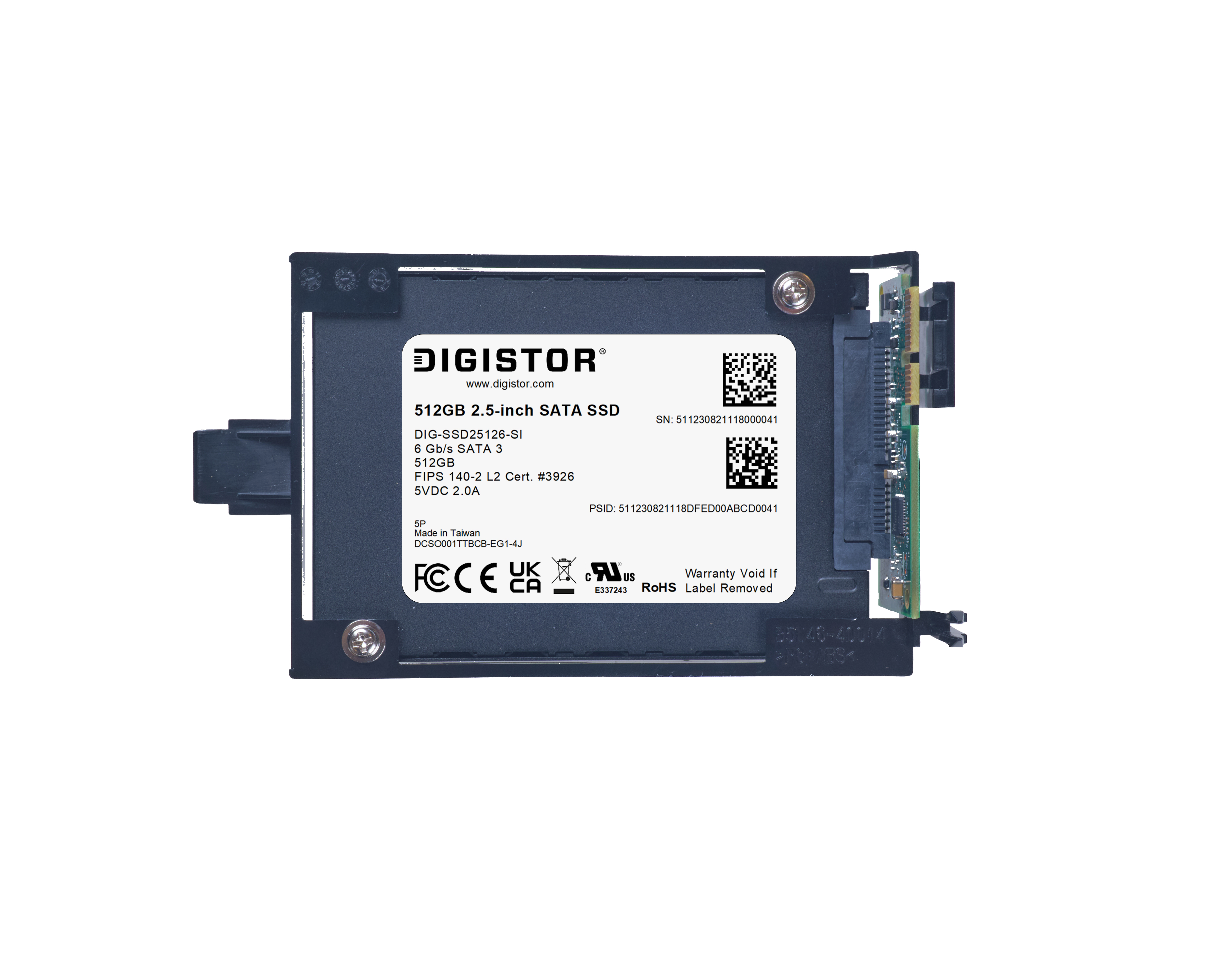 HP LaserJet 512GB 2.5 inch SATA CCC/FIPS/TAA Solid State Drive (B18J0A) thumbnail