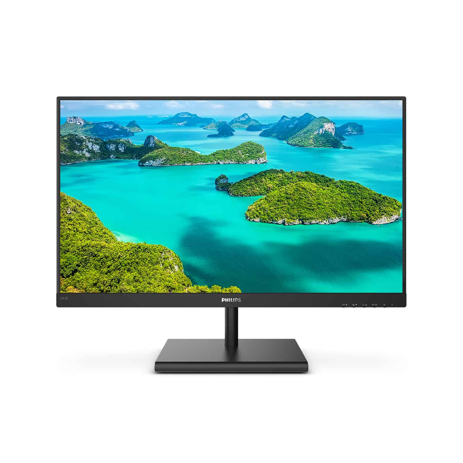 Philips E Line 245E1S/00 LED display 60,5 cm (23.8") 2560 x 1440 Pixels 2K Ultra HD LCD Zwart (245E1S/00) thumbnail