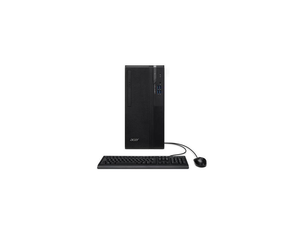 ACER PC Veriton VS2720G - i3-14100 -8GB DDR4 -512GB M.2 SSD -Wifi -DVDRW -USB KB+mouse -W11P -180W - (DT.R1PEC.005) thumbnail