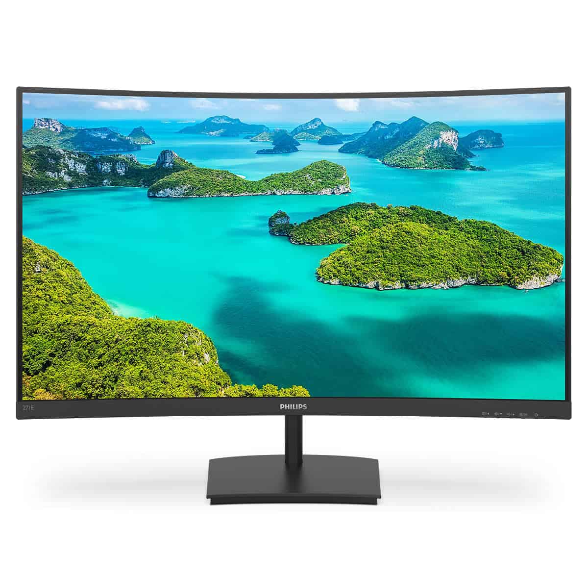 Philips E Line 271E1SCA/00 LED display 68,6 cm (27) 1920 x 1080 Pixels Full HD LCD Zwart (271E1SCA/00) thumbnail
