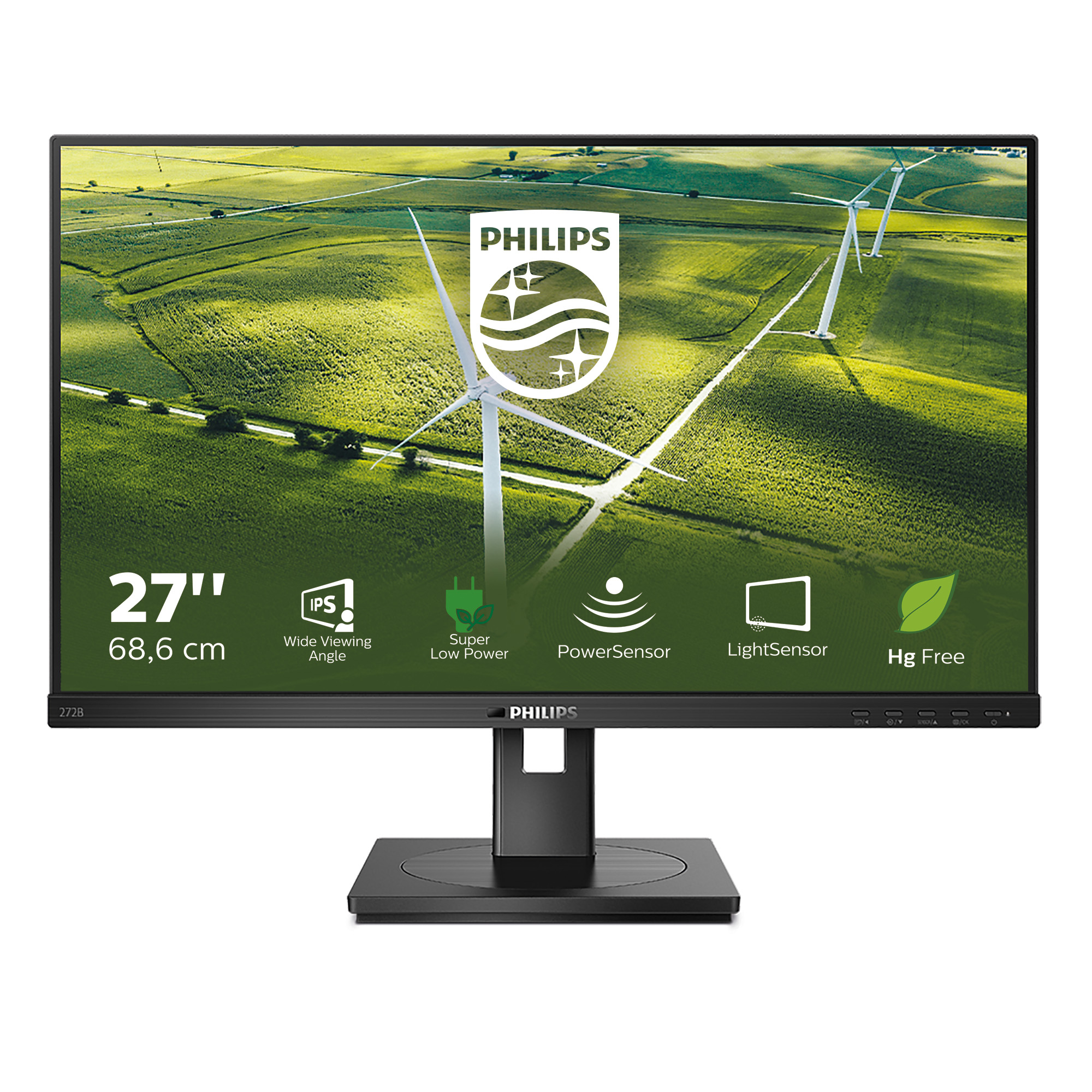 Philips B Line 272B1G/00 computer monitor 68,6 cm (27") 1920 x 1080 Pixels Full HD LED Zwart (272B1G/00) thumbnail