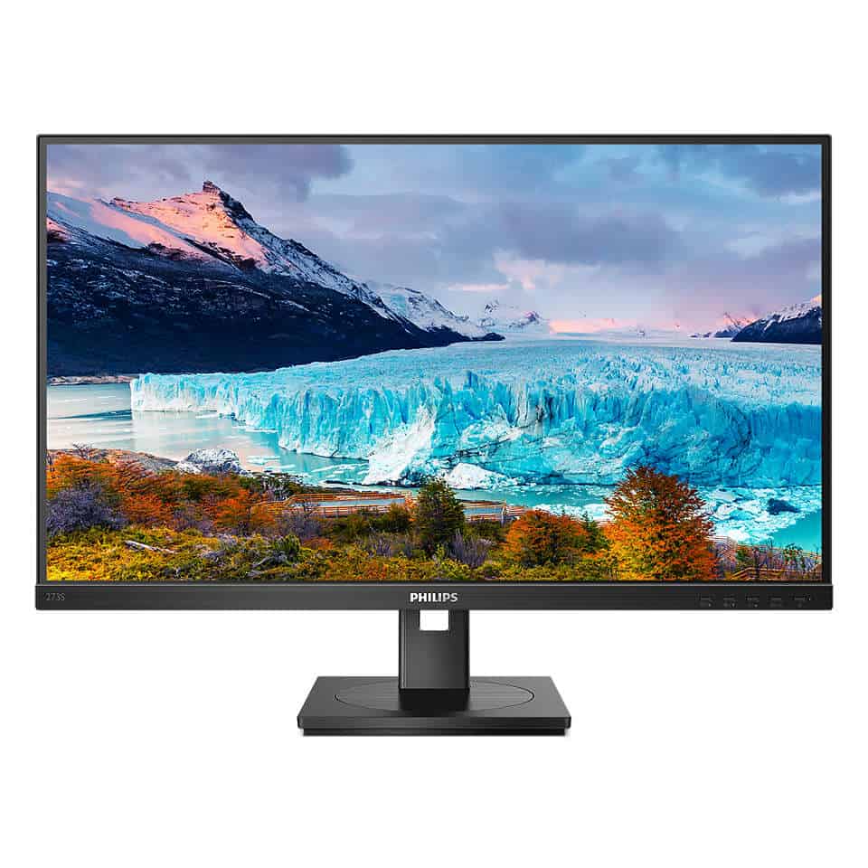 Philips S Line 273S1/00 computer monitor 68,6 cm (27) 1920 x 1080 Pixels Full HD LCD Zwart (273S1/00) thumbnail