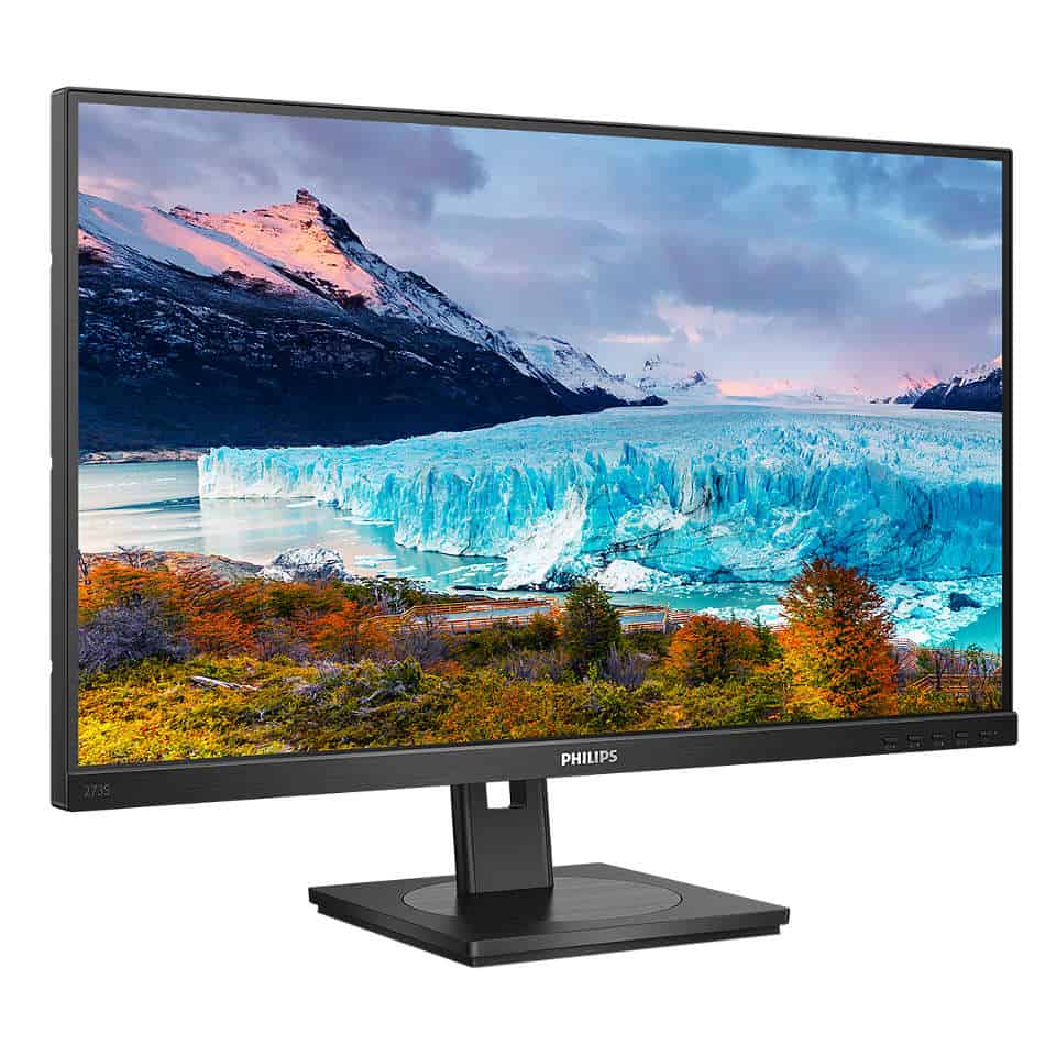 Philips S Line 273S1/00 computer monitor 68,6 cm (27") 1920 x 1080 Pixels Full HD LCD Zwart (273S1/00) thumbnail