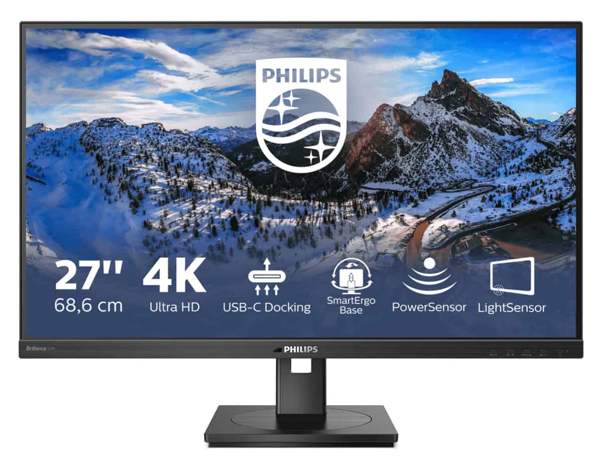 Philips 279P1/00 LED display 68,6 cm (27) 3840 x 2160 Pixels 4K Ultra HD Zwart (279P1/00) thumbnail