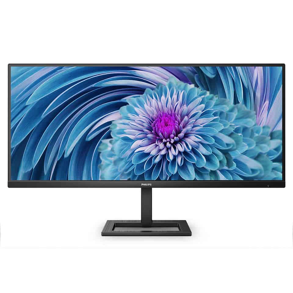 Philips E Line 346E2LAE/00 LED display 86,4 cm (34) 3440 x 1440 Pixels Wide Quad HD LCD Zwart (346E2LAE/00) thumbnail