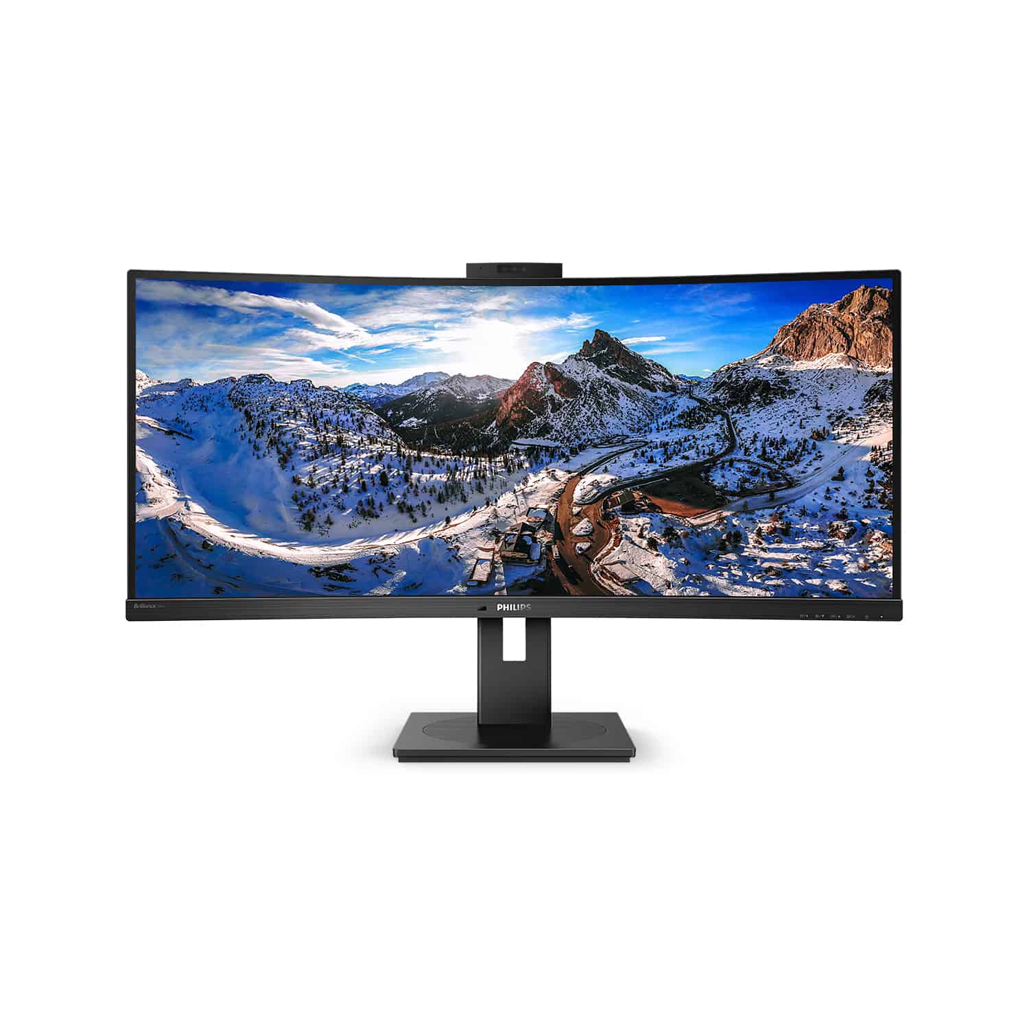 Philips P Line 346P1CRH/00 LED display 86,4 cm (34") 3440 x 1440 Pixels UltraWide Quad HD Zwart (346P1CRH/00) thumbnail
