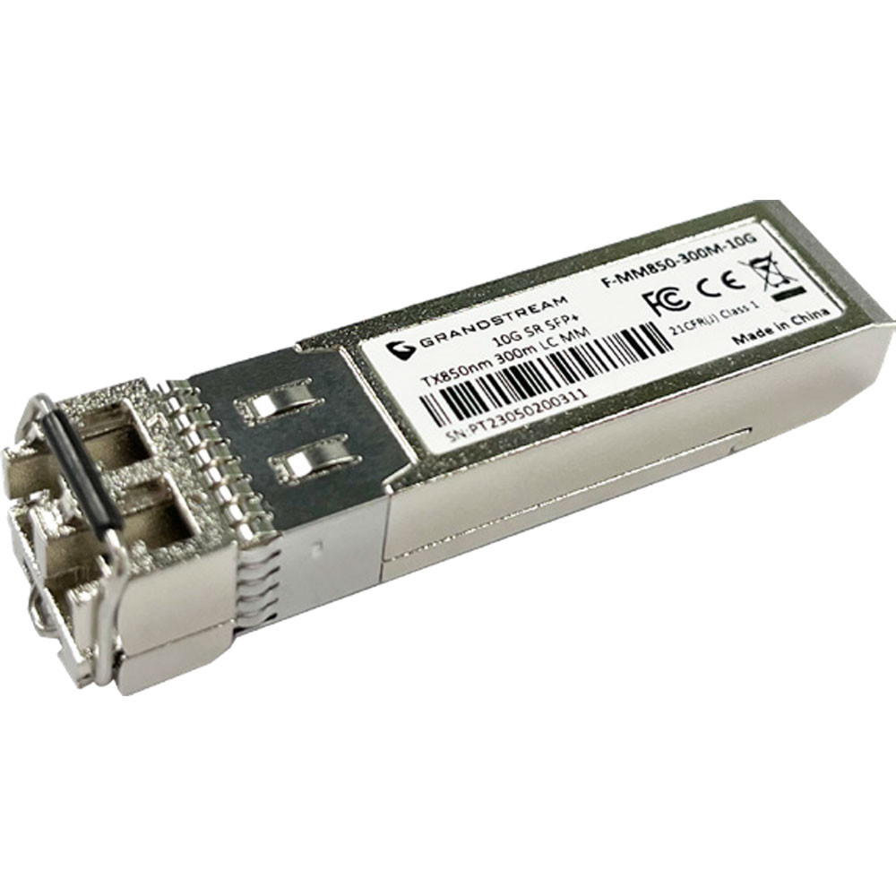 Grandstream Networks F-MM850-300M-10G Netzwerk-Transceiver-Modul Faseroptik 10000 Mbit/s SFP+ 850 nm (F-MM850-300M-10G) (F-MM850-300M-10G) thumbnail