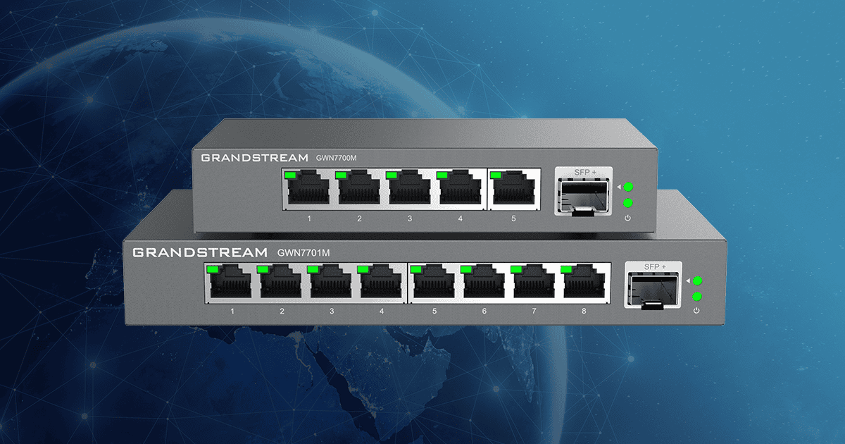 Grandstream Networks Grandstream GWN7700M Unmanaged Network Switch 5 2.5Gb ports / 1 SFP+ (GWN7700M) thumbnail