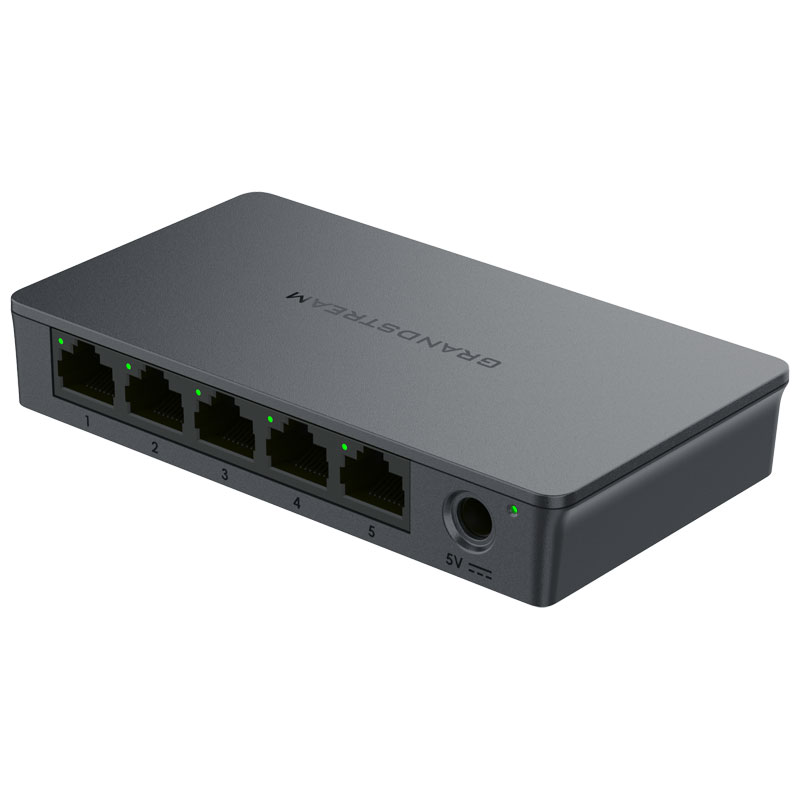 Grandstream Networks PoE Switch GWN7700P 4x PoE up to 1000 1x up to 1000Mpbs (GWN7700P) thumbnail