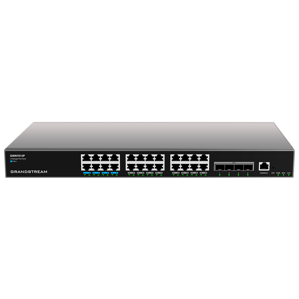 Grandstream Networks GWN7810 Series - Switch - Enterprise - L3 - managed - 48 x 10/100/1000 (PoE++) (GWN7816P) thumbnail