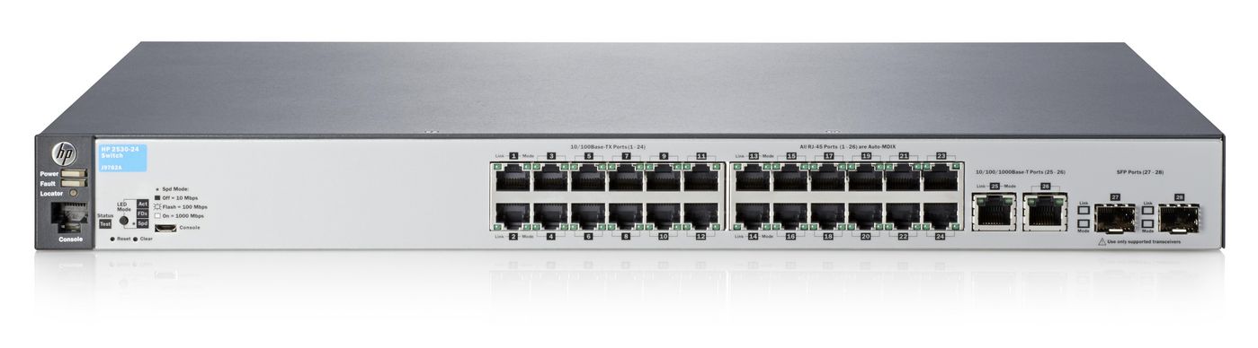 HP 2530-24 Switch (J9782A#ABB-RFB) thumbnail