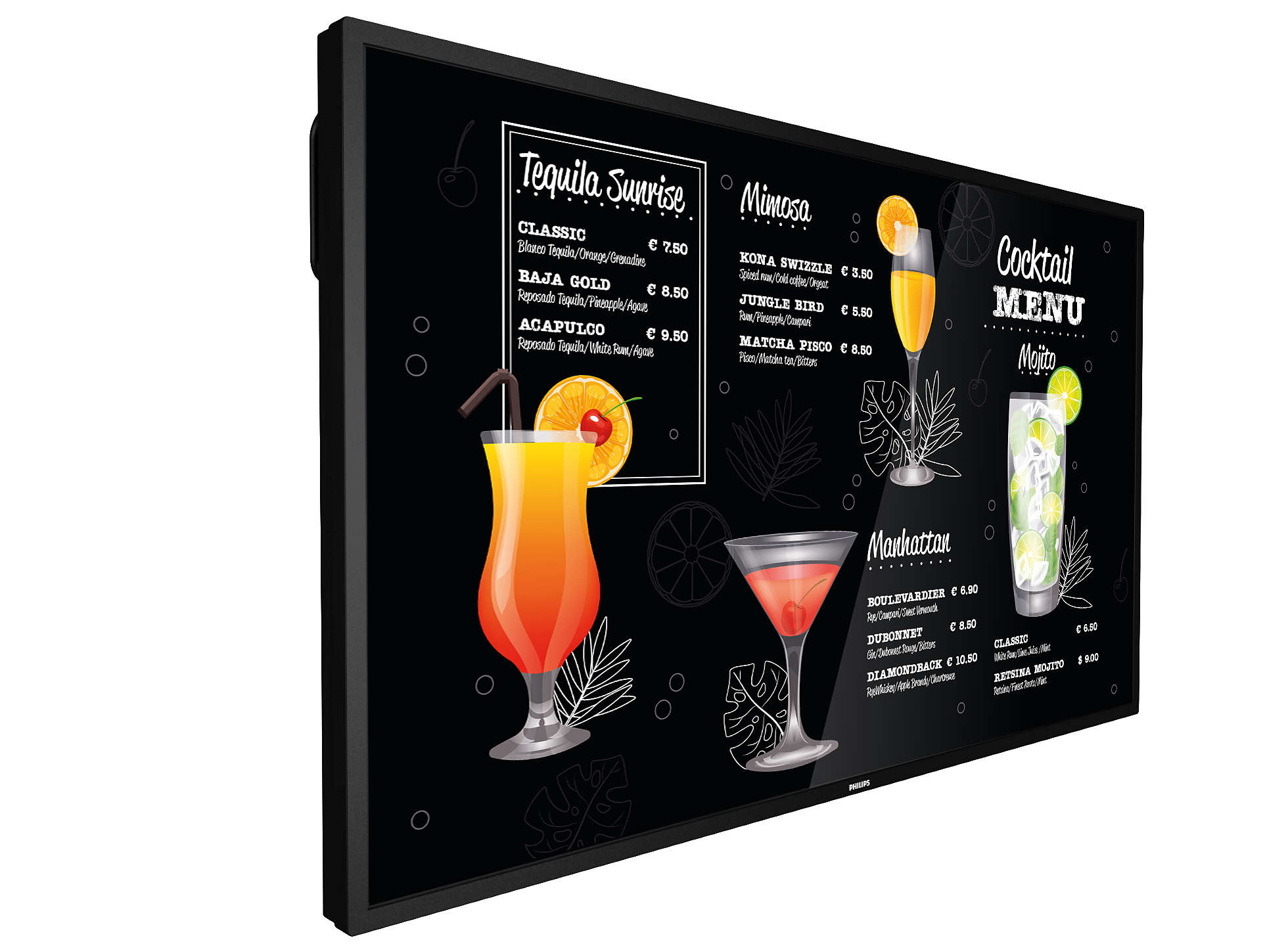 Philips Signage Solutions P-Line Digitale signage flatscreen 139,7 cm (55") VA 750 cd/m² 4K Ultra HD Zwart (55BDL3117P/00) thumbnail
