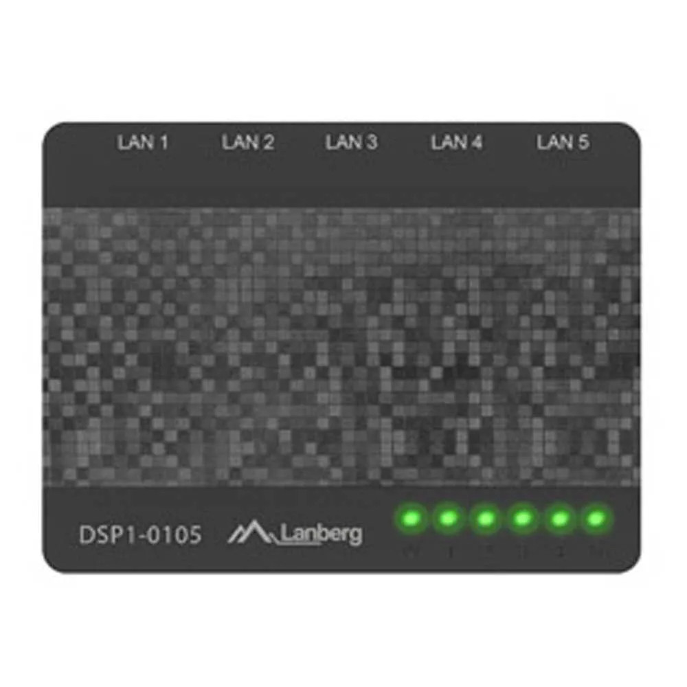 Lanberg DSP1-0105 - switch - 5 porte - (DSP1-0105) thumbnail
