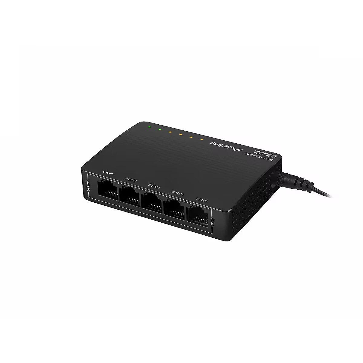 Lanberg DSP3-1005 - switch - 5 porte - (DSP3-1005-60W) thumbnail