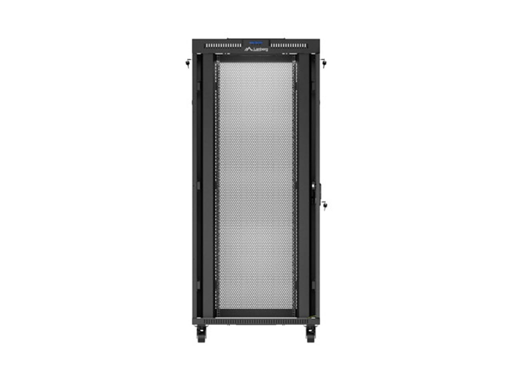 LANBERG 19 37U 800x800 freist. LCD perfor.Tür (FlatPack) sw (Speditionsversand) (FF01-8837-23BL) thumbnail