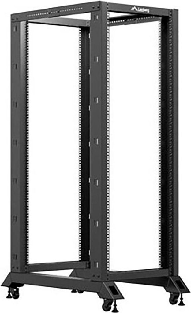 Lanberg Open rack 32U 600x1000 black (OR01-6032-B) thumbnail