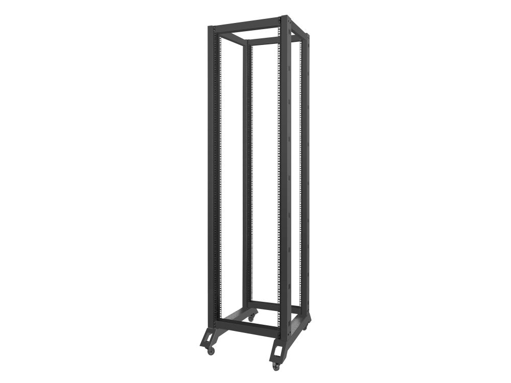LANBERG OR01-6842-B Lanberg open rack 19 42U 600x800mm black (OR01-6842-B) thumbnail