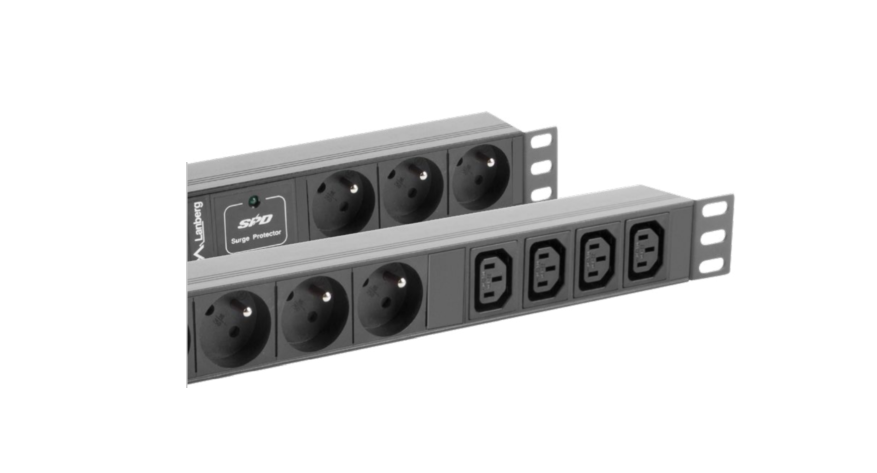 Lanberg PDU-03F-0200-IEC-BK - strømfor (PDU-03F-0200-IEC-BK) thumbnail
