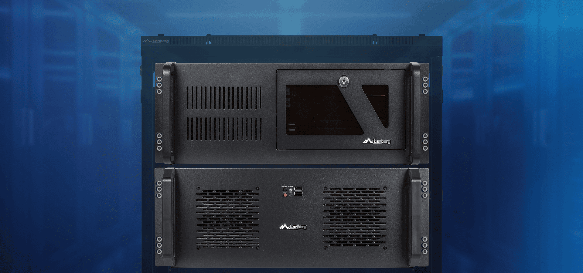 Lanberg SERVER ENCLOSURE 19 4U ATX 35010 SC01-3 (SC01-3504-10B) thumbnail